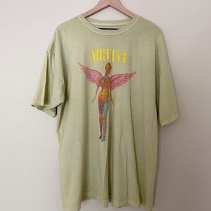 URBAN OUTFITTERS Nirvana Graphic T-Shirt Dress